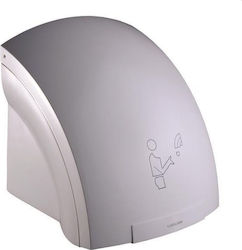 Eurolamp Plastic Hand Dryer 60dB with Sensor 147-45100 White 1.8kW