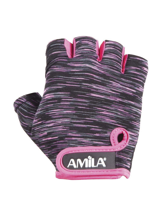 Amila Γυναικεία Αθλητικά Γάντια Γυμναστηρίου L