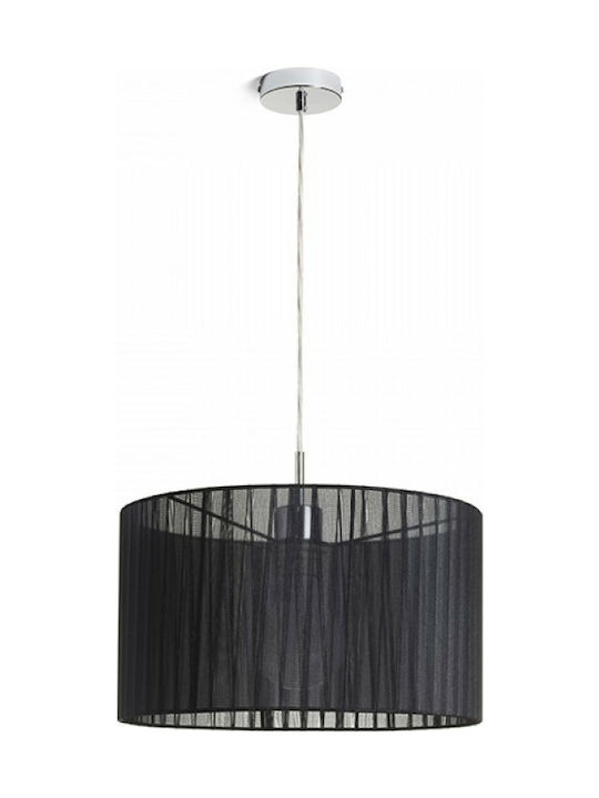 Rendl Light Studio Glamour Pendant Light Single-Light for Socket E27 Black