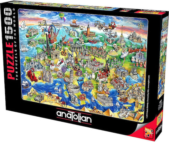 European World Puzzle 2D 1500pcs