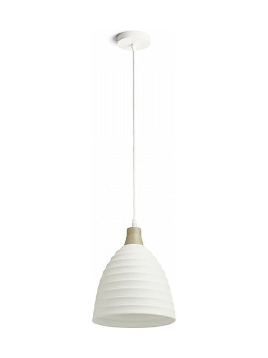 Rendl Light Studio Florida Pendant Light White 21cm