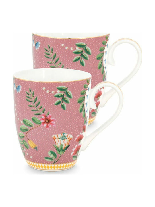 PiP Studio La Majorelle Porcelain Cup Pink 350m...