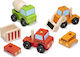 Melissa & Doug Όχημα Αυτοκινητάκια Στοίβαξης από Ξύλο για 36+ Μηνών