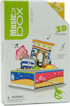 Paper Construction Toy Music Box Bus Kid 3++ years