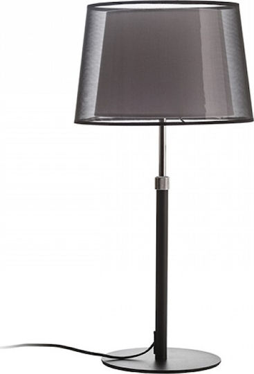 Rendl Light Studio Esplanade Table Πορτατίφ με Γκρι Καπέλο και Μαύρη Βάση