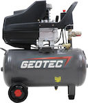 Geotec AC-2024 Cu o singură fază Compresor de aer cu Putere 2hp și Rezervor de aer 24lt 925011701