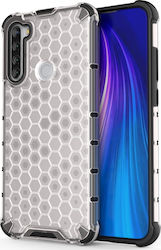 Hurtel Honeycomb Coperta din spate Plastic Transparent (Redmi Note 8T) 59265781