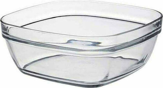 Homestyle Lys Salatschüssel Glas Transparent 17x17x6.8cm 6Stück