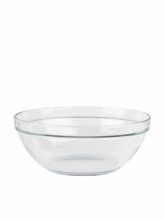 Homestyle Lys Salatschüssel Glas Transparent 20x20cm 6Stück