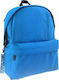 Must Monochrome Rpet Blue School Bag Backpack Junior High-High School in Blue color 22lt