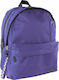 Must Monochrome Rpet Double Purple School Bag Backpack Junior High-High School in Purple color 25lt