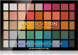 Revolution Beauty Maxi Reloaded Παλέτα με Σκιές Ματιών σε Στερεή Μορφή Πολύχρωμη 60.8gr