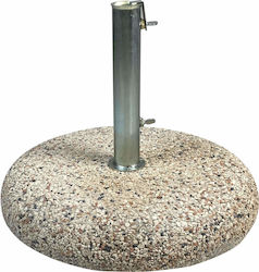 Tesias Umbrella Stand made of Cement in Gray Color 55x55x43cm