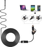 Endoscope Camera 640x480 pixels for Mobile with 2m Cable