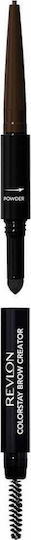 Revlon ColorStay Brow Creator Μολύβι για Φρύδια 610 Dark Brown 0.32gr