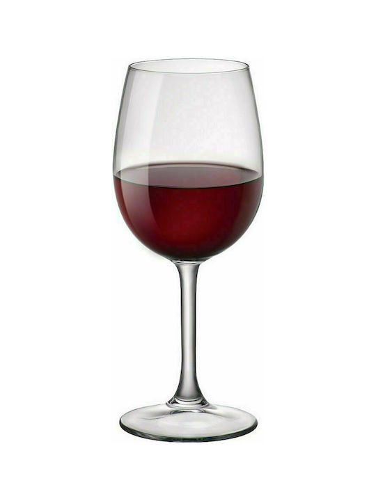 Bormioli Rocco Sara Glass Set for White and Red Wine made of Glass Stacked 430ml 00.11860 12pcs