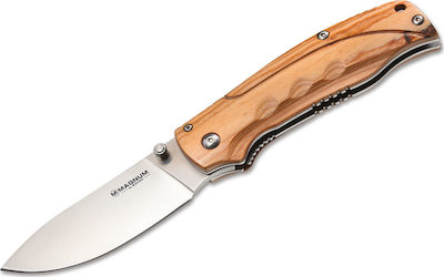 Boker Pakka Hunter Pocket Knife Beige with Blade made of Steel