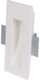 Geyer Modern Leuchte Wand mit Fassung GU10 Weiß 11x11cm