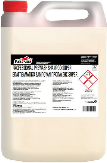 Feral Super Pre-wash Car Shampoo Car Wash Shampoo 4lt