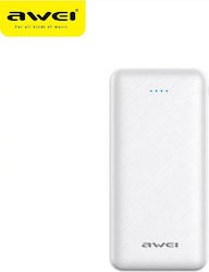 Awei P47K Power Bank 20000mAh με 2 Θύρες USB-A ...