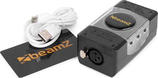 BeamZPro Usb Dmx Interface Light Rider/Esa2 DMX Dimmer για Κονσόλα Φωτισμού με 128 Κανάλια Ελέγχου και Σύνδεση USB (για PC)