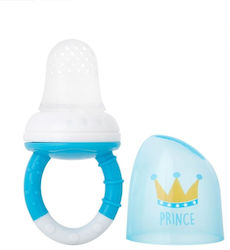 Kiokids Πιπίλα Φαγητού Μπλε "Prince" από Σιλικόνη για 6+ μηνών