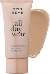 Mon Reve All Day Wear Foundation SPF15 8 35ml