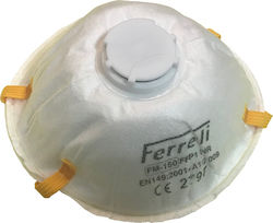 Ferreli Mască Jumătate de față cu Filtru de Protecție FFP1 FM-150 1buc