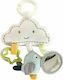 Kikka Boo Pendant Toy for Car with Music Sleepy Clouds for 0++ Months