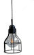 DITS Lighting Pendant Light Black Grid with Socket E27