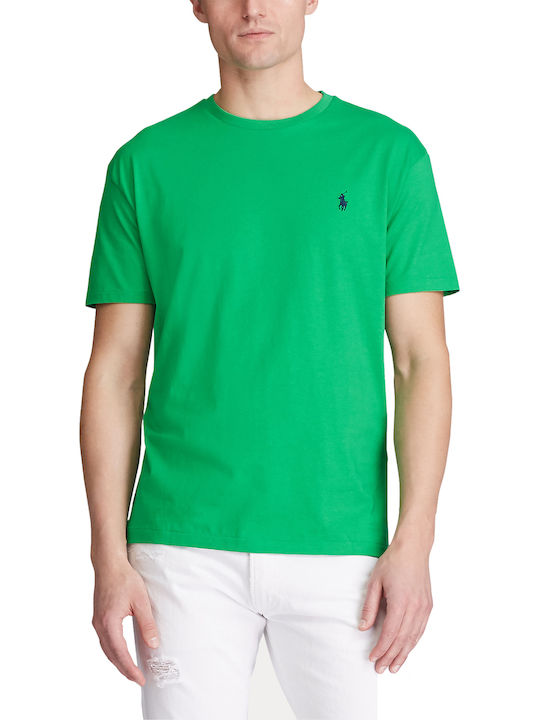 Ralph Lauren Ανδρικό T-shirt Πράσινο Μονόχρωμο