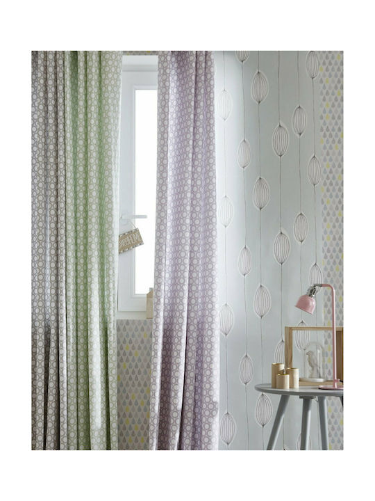 Mc Decor Curtain with Grommets Rock Lilac 140x2...
