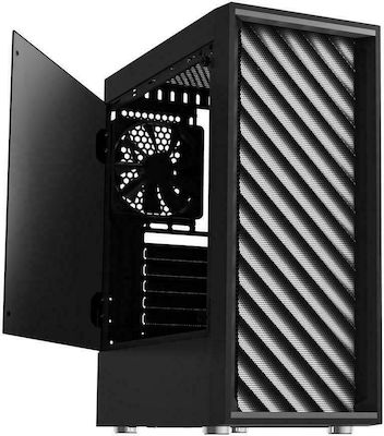 Zalman T7 Midi Tower Computer Case with Window Panel Black