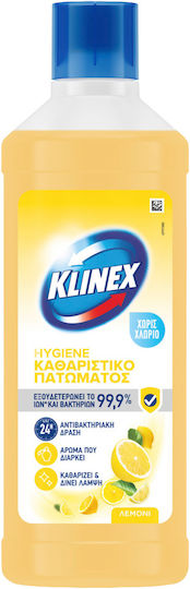 Klinex Cleaning Liquid for Floor Disinfectant Λεμόνι 1lt