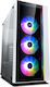 Deepcool Matrexx 55 V3 ADD-RGB 3F Gaming Midi Tower Κουτί Υπολογιστή Λευκό