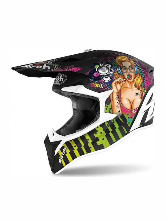 Airoh Wraap Pin-Up Matt Motorradhelm Motocross ECE 22.05 1330gr