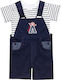 Alouette Kids Set with Shorts Summer 2pcs Navy Blue