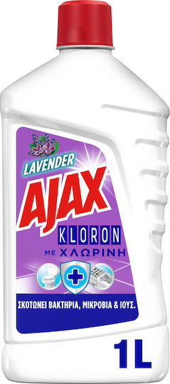 Ajax Kloron mit desinfizierender Wirkung Lila 1x1l