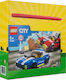 Easter Candle with Toys City Police Highway Arrest for 5+ Years Lego