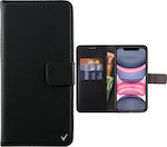 Volte-Tel Allure Magnet Synthetic Leather Wallet Black (iPhone 11)