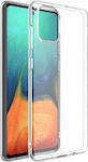 Umschlag Rückseite Silikon Transparent (Galaxy A71)