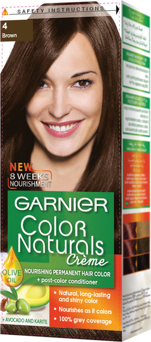 Garnier Color Naturals 4 Brown 40ml Skroutz.gr