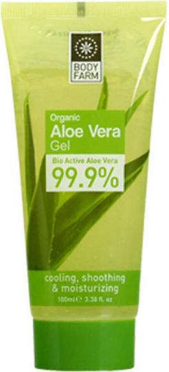 Bodyfarm Органичен Алое Вера Хидратиращ Възстановяващ Гел За Тяло С Алое Вера За Всеки Тип Кожа 100мл