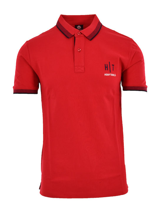 Heavy Tools Polo Kurzarm Rot C7S20118RE DRES RED