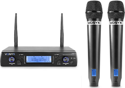 Vonyx Microfon Wireless Dinamic WM62 Mână Vocal 179.262