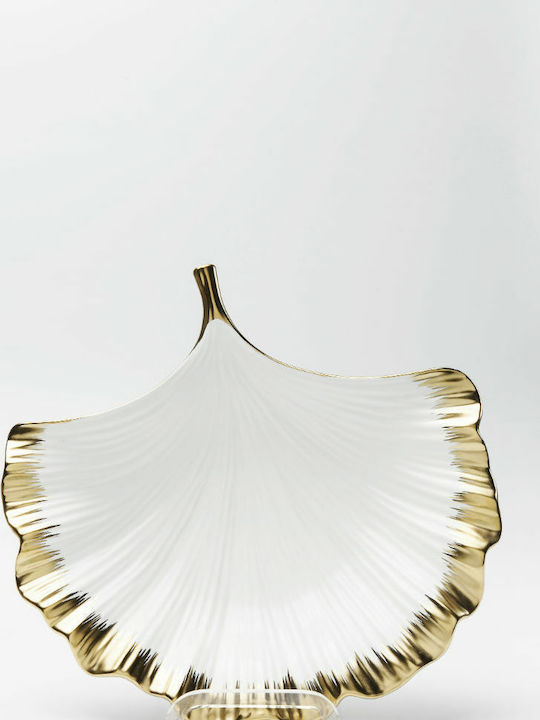 Kare Design Ginkgo Elegance Dekorative Schüssel Porzellan