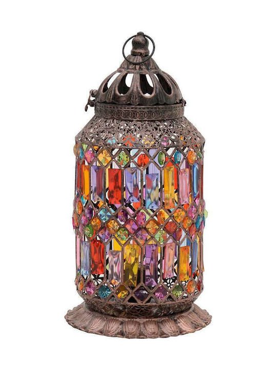 Inart Vintage Table Lamp E27 Multicolour/Multicolour