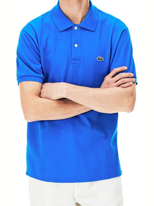 Lacoste Ανδρική Μπλούζα Polo Κοντομάνικη Μπλε