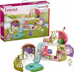 Schleich-S Блестяща Цветна Къща С Еднорози, Езеро И Конюшня Bayala За 5-12 Години
