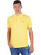 Lacoste Ανδρικό T-shirt Κοντομάνικο Polo Κίτρινο
